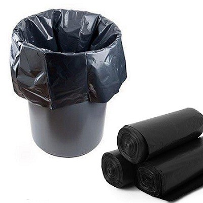Мешок для мусора 30 литров ПВД 50*60 черный ГОСТ