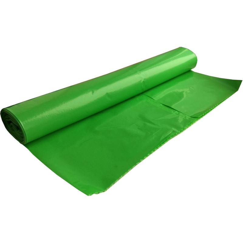 Мешок для мусора 240 литров ПВД Зелёный размер 90x130 см 80 мкм ГОСТ 