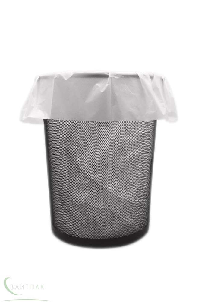 Мешок для мусора 60 литров ПВД 60*70 прозрачный ГОСТ