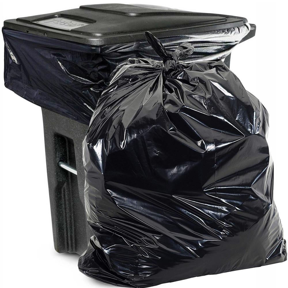 Мешки для мусора 360 литров, 10 шт. 10 уп, черные
