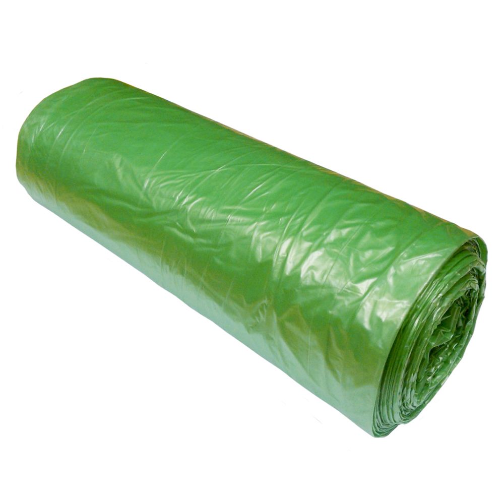Мешок для листьев, ПВД, 200 литров, 90*120, зелёный.