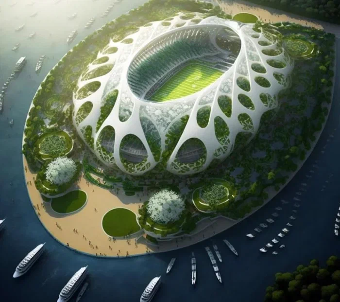 Болеем за футбол! Болеем за планету! Кочевые стадионы к FIFA-2026.