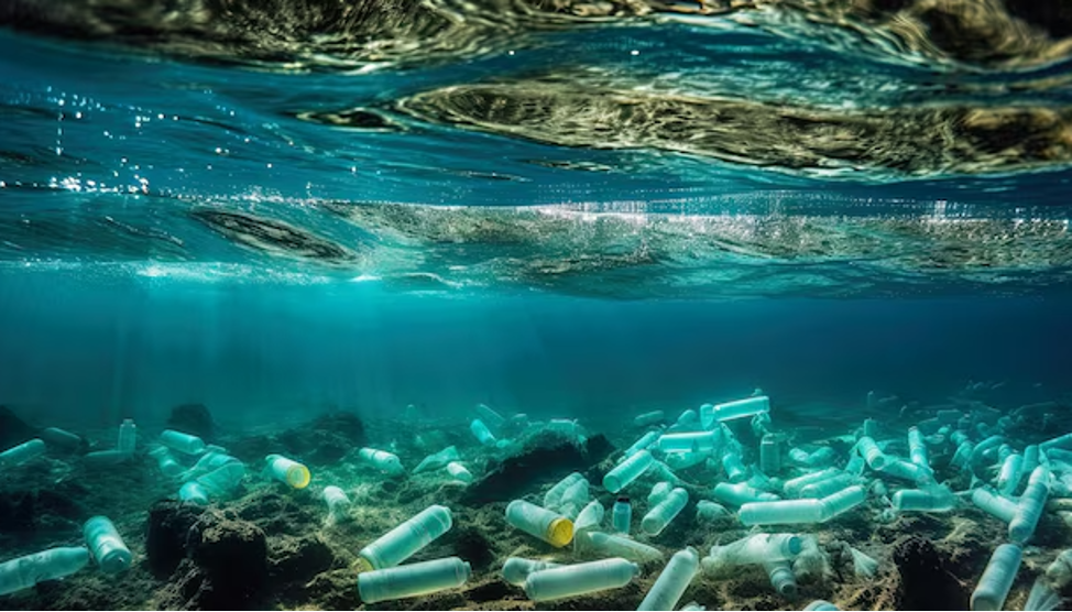 Яхта из ПЭТ-бутылок