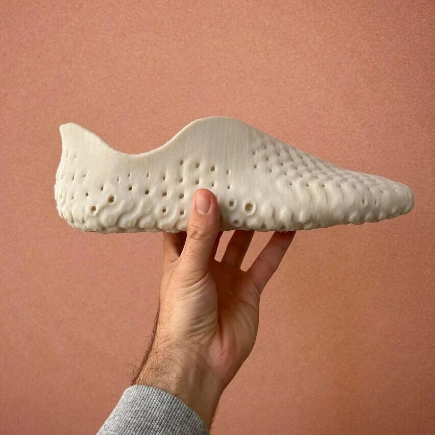 Компостируемая обувь, напечатанная на 3D-принтере