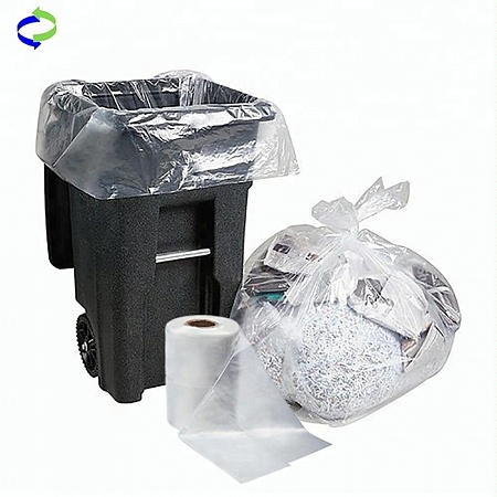 Мешок для мусора 320 литров ПВД 118*133 прозрачный ТУ